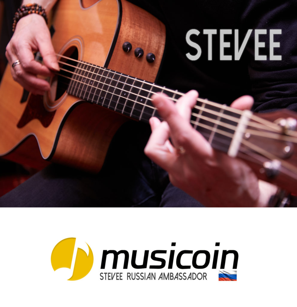 Stevee English Russian Ambassador for Musicoin